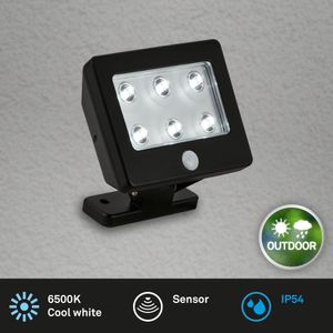 Briloner Leuchten KOLLIG - Strahler - 2276065 - inkl. Bewegungsmelder - Hell-/Dunkelsensor - Erfassungsbereich 3 m - Batterien inkl. - x 12 x 9 cm Briloner Leuchten KOLLIG - Strahler - 2276065 - inkl. Bewegungsmelder - Hell-/Dunkelsensor - Erfassungsbereich 3 m - Batterien inkl. - x 12 x 9 cm