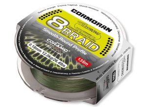 CORMORAN Corastrong 8-Braid, 300m, 0,18mm, 13,2kg / 29lbs, zelená, pletená šnúra, 32-8030018