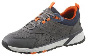 Geox Respira Męskie buty casualowe STERRATO A Sneaker sznurowane, Rozmiar:EUR 46, Kolor:Szary (Grey)