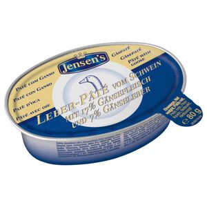 Jensen's pasztet z gęsi z gęsiną i wątróbką gęsią 80g