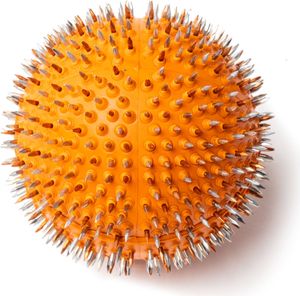 Dr. Lyapko Nadelball 4,0 Ag Orange – Original Massageball mit Nadeln zur Akupressur, Muskelentspannung, Reflexzonenmassage & Förderung der Feinmotorik