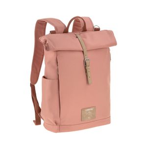 LÄSSIG Wickelrucksack Rolltop zimt