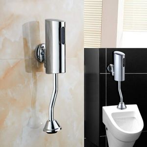 2xManuelles WC Druckspüler Toilettenspülventil DN15 Spülarmatur Für Urinalbecken 
