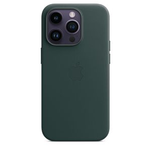 Apple Leder Case iPhone 14 Pro        gn  mit MagSafe - waldgrün