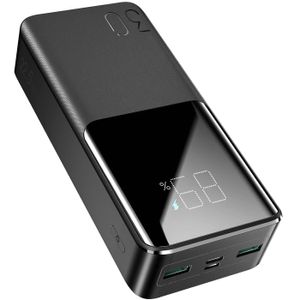 PowerBank 30000 mAh Quick Charge 3.0 PD USB Type C Akku Power Zusatz Batterie QC