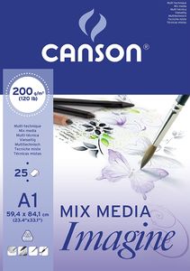 CANSON Skizzenblock Imagine DIN A1 200 g/qm
