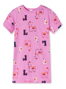 Schiesser Nacht-hemd schlafmode sleepwear Girls World Organic Baumwolle rosa 140