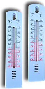 2x Thermometer innen außen weiß Zimmer Gartenthermometer Außenthermometer 2x Thermometer innen außen weiß Zimmer Gartenthermometer Außenthermometer