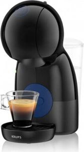 Krups Kaffeekapselmaschinen Nescafe Dolce Gusto Piccolo XS, Farbe:Schwarz/Blau, KP 1A01