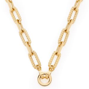 Leonardo 022232 Dámský náhrdelník 43 Moni Clip&Mix z nerezové oceli zlaté barvy