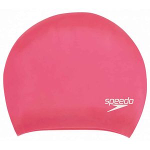Speedo Long Hair Cap - Schwimmkappe für lange Haare, Farbe:pink