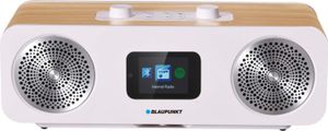 Internetové digitálne rádio Blaupunkt IR50DAB, biele, drevo