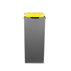 Müllsackständer SichtFix Gelb mit Sichtschutz - 80L - Müllsackhalter für Gelben Sack : Gelb