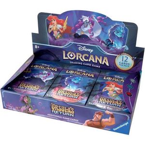 Disney Lorcana: Ursula's Return  - Display mit 24 Booster Packs (Englisch)