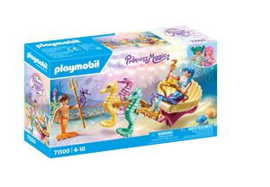PLAYMOBIL Princess Magic 71500 Meerjungfrauen-Seepferdchenkutsche