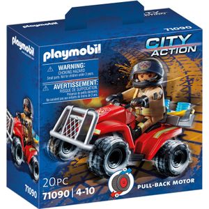 PLAYMOBIL City Action Feuerwehr- Speed Quad  71090