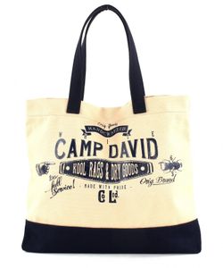 CAMP DAVID Blue Creek Shopper Cream-White