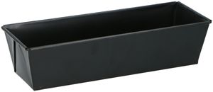 Alpina Kuchenform - Backform - 30x11x7,3cm - mit Antihaftbeschichtung - Schwarz