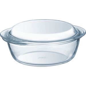 PYREX ESSENTIAL Kasserolle rund mit Deckel 2,4 +0,8l