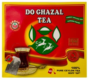 Čierny čaj Do Ghazal Ceylon 200g, 100 vreciek