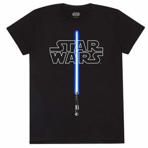Star Wars - T-Shirt für Herren/Damen Uni HE1634 (L) (Schwarz)
