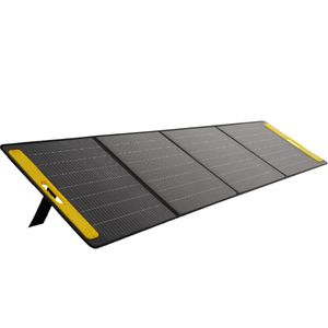 Craftfull Solartasche Adventure | Faltbares Solarmodul bis zu 425 kWh pro Jahr - Betriebskontrollleuchte - Tragegriff - USB - Standfüße (200 Watt)