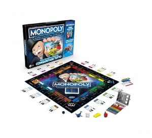 Hasbro Monopoly Super Electronic Banking, Brettspiel, Wirtschaftliche Simulation, 8 Jahr(e), Familienspiel