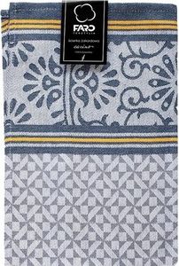 Küchentuch Geschirrtuch Jacquard 100% Baumwolle Carino 40x60 03 Grau Gelb