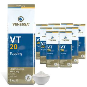 VENESSA VT 20 Topping 10 x 1kg Magermilchpulver 20% Milchanteil Für Kaffeemaschine