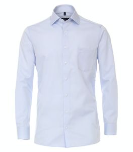 Casa Moda - Comfort Fit - Bügelfreies Herren Business Langarm Hemd mit extra langem Arm (006889), Größe:44, Farbe:Blau (102)