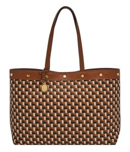 FOSSIL Jessie East West Tote Bag Brown