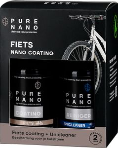 Pure Nano Coating Hochwertige Nanoversiegelung für Fahrräder & Mountainbikes | Bis zu 2 Jahre optimaler Schutz für Ihr Fahrrad | Wasserabweisend und Schmutzresistent | Einfache Reinigung | Doppelpack