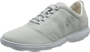 Geox D NEBULA weiß Leder Damen Halbschuhe 35