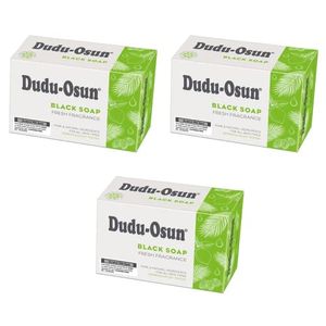 Dudu-Osun Fresh Fragrance Set 3x150g - Schwarze Seife mit Sicherheitscode für Echtheit - Black Soap - Sheap-Trade Set 450g