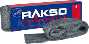 RAKSO® Stahlwolle Sorte 4   Paket mit 200 g  010406