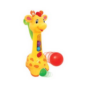 Interaktívna hračka Žirafa Dumel zbiera loptičky