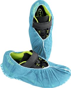 Medi-Inn CPE-Überschuhe mit Gummizug und Anti-Rutsch-Sohle (100 Stück)
