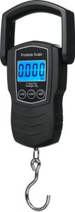 50 kg/110 lb digitální váha na zavazadla pro cestování rybářská váha s 1,5 m měřicí páskou váha na zavazadla může kg/lb/jin/oz 4 jednotky přepínatelná váha na zavazadla s háčkem