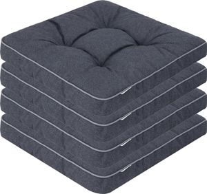 4 x poduszka ogrodowa, poduszka na krzesło ogrodowe, wygodne siedzisko, poduszka na fotel, poduszka na krzesło, poduszka na krzesło, poduszka rozkładana, granatowy eko len, 47 x 49 cm 4 x poduszka ogrodowa, poduszka na krzesło ogrodowe, wygodne siedzisko, poduszka na fotel, poduszka na krzesło, poduszka na krzesło, poduszka rozkładana, granatowy eko len, 47 x 49 cm