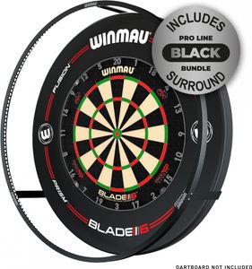 Winmau Plasma + Surround Bundle black 4305