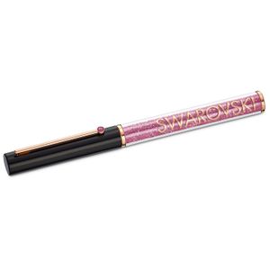 Swarovski Kugelschreiber 5568755 Crystalline Gloss, Schwarz und Pink, Rosé vergoldet