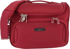 Kosmetikkoffer Umhängegurt Koffer Beautycase Rot 33 cm 14 Liter Bowatex