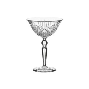 Nachtmann Cocktailschale Palais 230 ml, Kristallglas mit Schliffdesign (6 Stück)