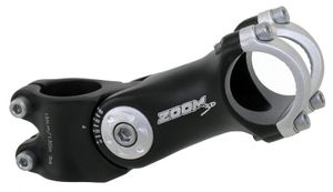 Zoom Vorbau A-Head 1 1/8 Zoll 125mm 0-60° 28.6/31.8mm verstellbar schwarz