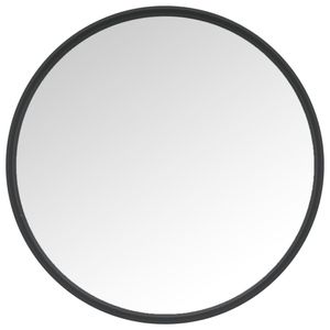 vidaXL Nástěnné zrcadlo černé 30 cm