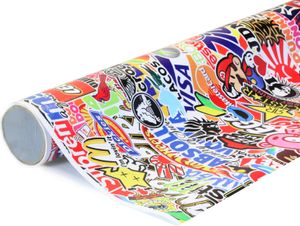Stickerbomb TLK-040 samoprzylepna folia wrap 152x50cm - wnętrze/zewnętrze