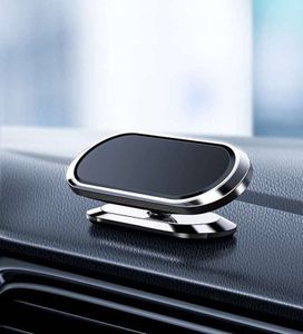 360 Grad Handyhalter universal Zubehoer fürs Auto Magnet Halterung Lüftung Autohalterung Smartphone GPS Magnethalterung Handy KFZ Handy Magnetisch Lüftungsschlitz Silber
