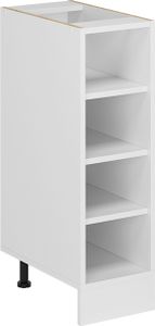 Vicco Küchenregal R-Line, 25 cm ohne Arbeitsplatte, Weiß