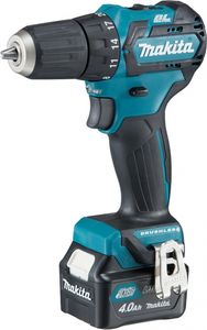 Makita DF332DSME Akku-Bohrschrauber 2 Stück 12V 4,0 Ah Akkus, inkl. Schnellladegerät