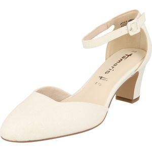 Tamaris dámská společenská obuv 1-24432-20 white glam 38